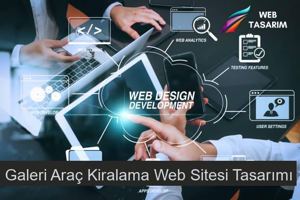 Galeri Araç Kiralama Web Sitesi Tasarımı