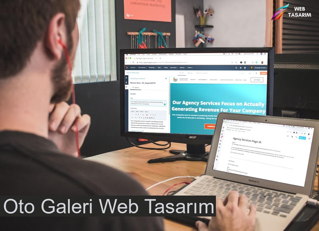 Oto Galeri Web Tasarım