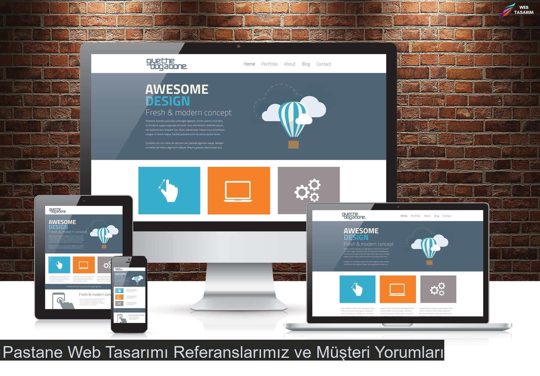 Pastane Web Tasarımı Referanslarımız ve Müşteri Yorumları