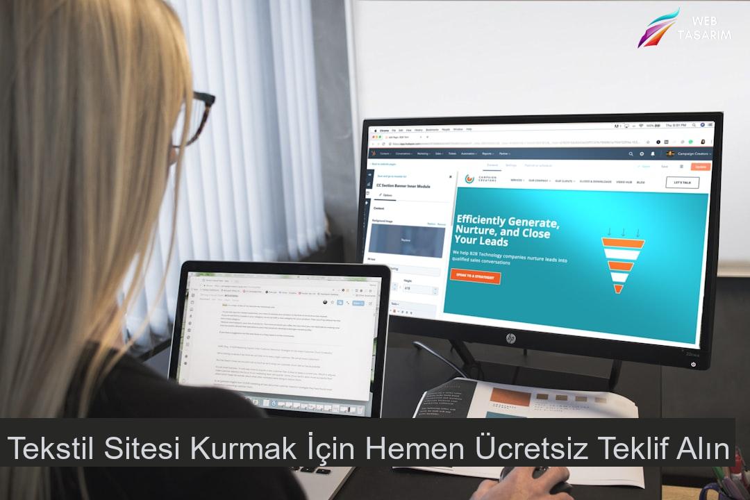 Tekstil Sitesi Kurmak İçin Hemen Ücretsiz Teklif Alın